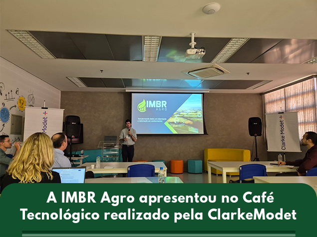 A IMBR Agro apresentou no 2º Café Tecnológico